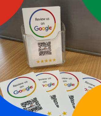 Google Review Printed Cards